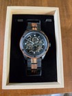 Original Grain Charred Whiskey Rugged Automatic 44mm Men Watch
