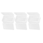 3pcs Large Capacity Nail Organizer Box Manicure Storage Case Double Layer Design