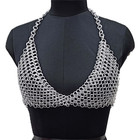 Aluminum Chainmail Top For Women Medieval Halter Armor