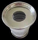 Vintage 1950s Sheffield Silver Co  Silver Plate Wine Champagne Caddy