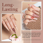 Azurebeauty Dip Powder Nail Kit Starter  4 Colors Skin Nude Brown Glitter  Acryl