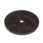 Schaub Montcalm 1 1 2  Solid Brass Knob Backplate Antique Light Polish 795-alp