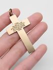 Lot  Of 10 Crosses Of Forgiveness In Antique Gold With Leaflet