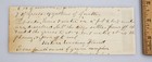Civil War 109th Regiment New York Volunteers Sutler s Check Credit Slip C  1862