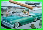 1957 Oldsmobile Giant Prestige 32-pg Color Catalog Brochure Convertibles Fiesta