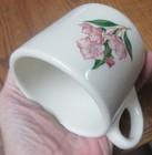 Vintage 1954 Syracuse Pennsylvania Railroad China Mug-mountain Laurel-nice 