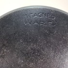 Vintage Wagner Ware No  10 Cast Iron 11 3 4 Inch Skillet Marked B Scratches 