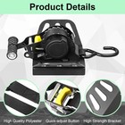 Retractable Tie Down Straps With S Hook For 2015-2022 Chevy Colorado Gmc Canyon