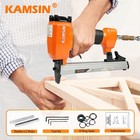 Kamsin 8016k Pneumatic Staple Gun 21 Gauge 1 2 Inch Nailer With 2 Strips Staples