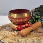 Chakra Tibetan Song Bowl Pillow Striker Meditiation Cleansing Healing Spiritual