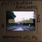 Vtg 1968 Trolley   Streetcar Slide Pittsburgh Railways Pa Y2n049