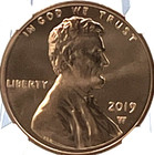 2019 W Lincoln First Day Of Issue Ngc Ms 69 Rd First  w  Uncirculated Cent