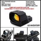 Shake Awake Red Dot Optic Sight For Glock   Mos 17 19 19x 23 34 40 45 47 49 Gen 5