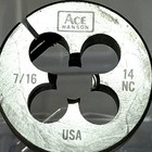 Ace Hansen 716 -14 Nc Adjustable Die 1-1 2  Od     Nos Military Surplus 4039