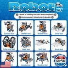 Dioju 13-in-1 Solar Robot Toys For Ages 8 9 10 11 12 Year Old Boys Girls  Ste
