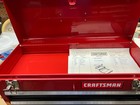 Nos Sears Craftsman  65333 - 2 Drawer Portable Chest Tool Box Red