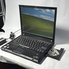 Vintage Ibm Thinkpad T60 14    Laptop Win Xp Pro  T2400  Ati Radeon  320gb Hdd