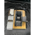 Motorola  Vintage Flip Phone Grey With Charger Base