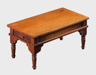 King George Library Table Architectural 3d Wooden Model 6 75  Staircase Figurine