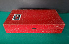 Vtg 1943 Chemcraft Chemistry Set  Original Wood Box  The Porter Chemical Company