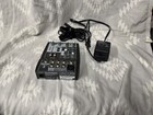 Behringer Xenyx 502 Mic Preamp 5-input 2-bus Audio Mixer W  Ac Adapter