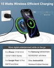 15w Wireless Fast Charger Pad For Galaxy S25 Ultra  S25  With Block