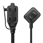 4-ft 16   26 Light Duty 2 Prong Indoor Extension Power Cord