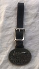 Climax Geared Locomotive Watch Fob With Leather Strap
