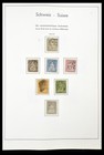 Switzerland Ch Swiss 1850-1997 Mnh Mh Used In 2 Lighthouse Stamp Collection