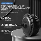 36v 48v 350w Electric Bike Conversions Rear Rotate Wheel Brushless Hub Motor Kit