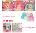  new  Barbie Dreamhouse  4-story 11 Rooms Doll House With 4 Dolls Toy Figures