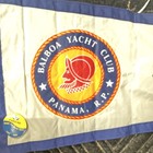 Vtg Panama Balboa Yacht Club Burgee Flag W  Expo 98 Round The World Rally Pin