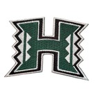 Hawaii Warriors Vintage Style Logo Patch  Embroidered  Iron On  3 x2 