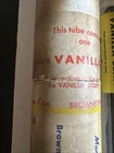 rare Vintage 1965 Marian-kay Bourbon Vanilla Bean Kit Tube Brownstown  Indiana