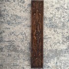 Antique Victorian Eastlake Carved Oak Drawer Front     Dovetail Furniture Salvage