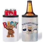 11 Oz Sublimation Can Cooler - Can Cooler Insulated  Stainless Steel Beer Cooler