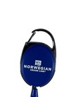 Norwegian Cruise Line Ncl 4  Retractable Badge Holder Carabiner Clip Id Card
