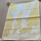 Vintage 1974 Noaa Chart 13223 Narragansett Bay Newport Harbor Rhode Island 3   x4   