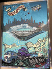 Dead   And Company Citi Field New York City 2017 Foil Ae Poster Signed Doodled 