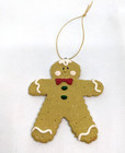 Sparkly Gingerbread Man Cookie Ornament Christmas Decor