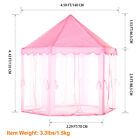 Pink Princess Castle Play Tent Kids Girls Playhouse For Indoor   Outdoor Game