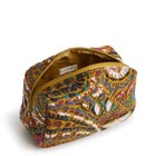 Vera Bradley Small Cosmetic Bag Buta Spray Makeup Case Travel Organizer