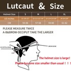 German Style Motorcycle Half Helmet Medium Black Dot Approved With Goggles