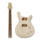 Electric Guitar Kit Maple Body And Mahogany Rosewood Neck Nice Inlaid Diy