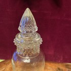 Antique 6 5 In Tall Glass Apothecary Jar   Candy Store Display Dakota Glass