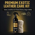 Exotic Leather Cleaner   Conditioner Spray     Cleans  Conditions   Protects Allig