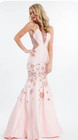 Rachel Allan Pink Dress Size 2 Wedding Cocktail Evening Prom Formal  7689