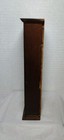 Enesco 1975 Mirrored Thimble Wood Display Case  10 Compartments W 10 Thimbles 