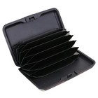 Mini Rfid Aluminum Wallet Credit Cards Holder Business Card Case Metal Case F   