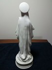 Vintage Virgin Mary Holding Baby Jesus White Porcelain Figurine By Dickson Japan